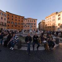 Fontana del Nettuno - Exterior: View from South