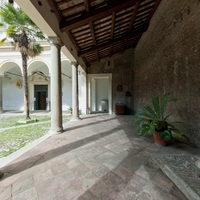 San Clemente - Exterior: View from North flank of courtyard