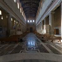 San Lorenzo Fuori le Mura - Interior: View from the center of the nave