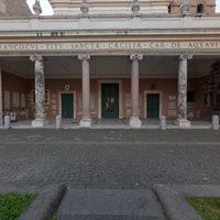 Santa Cecilia in Trastevere - Exterior: View from East (of facade)