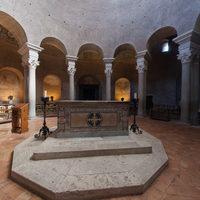 Santa Costanza - Interior: View from SW (toward altar and entrance) 