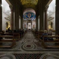 Santa Croce in Gerusalemme - Interior: View from nave