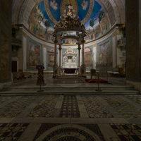Santa Croce in Gerusalemme - Interior: View from crossing