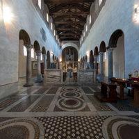 Santa Maria in Cosmedin - Interior: View of West End of Nave