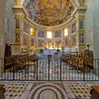 Santi Quattro Coronati - Interior: View from Nave