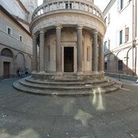 Tempietto - Exterior: View from East (entrance)