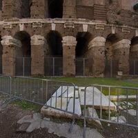 Theater of Marcellus - Exterior: View from North