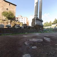 Theater of Marcellus - Exterior: View from North (close to facade)