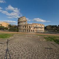 Temple of Venus and Rome - Exterior: View from East