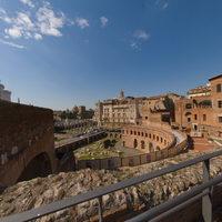 Market of Trajan - Exterior: View onto Via Biberatica