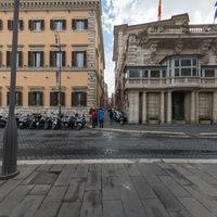 Palazzo Borghese - Exterior: West Facade