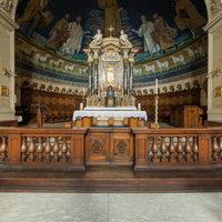 Santi Cosma e Damiano - Interior: Nave, High Altar
