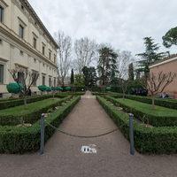 Villa Farnesina - Exterior: SE facade and garden