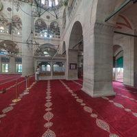 Kilic Ali Pasha Camii - Interior: Main prayer area and entrance
