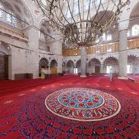Mihrimah Sultan Camii - Interior: Minbar and mihrab