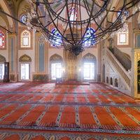 Sinan Pasha Camii - Interior: Main prayer area, dome