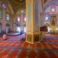 Sinan Pasha Camii - Interior: Main prayer area, north
