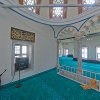 Beylerbeyi Camii - Interior: Central Prayer Hall, Northwest Gallery Level