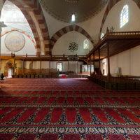 Eski Camii - Interior: Central Prayer Hall, Northeast Wall