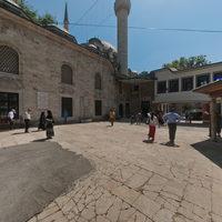 Eyup Sultan Camii - Exterior: Southwest Courtyard
