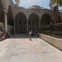 Eyup Sultan Camii - Exterior: Northwest Courtyard