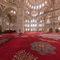 Fatih Camii - Interior: Central Prayer Hall, Northwest Wall