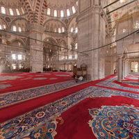 Fatih Camii - Interior: Central Prayer Hall, Southeast Wall