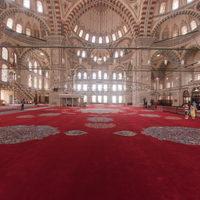 Fatih Camii - Interior: Central Prayer Hall, Northeast Wall