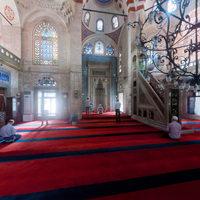 Mesih Mehmed Pasha Camii - Interior: Central Prayer Hall, Northwest Wall