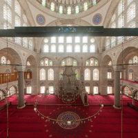 Mihrimah Sultan Camii - Interior: Central Prayer Hall, Northwest Gallery Level