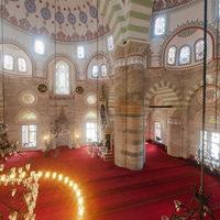 Mihrimah Sultan Camii - Interior: Central Prayer Hall, Northwest Gallery Level