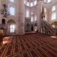 Nisanci Mehmet Pasha Camii - Interior: Central Prayer Hall, Northeast Wall