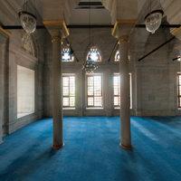 Nuruosmaniye Camii - Interior: Central Prayer Hall, Southwest Gallery Level, South Corner
