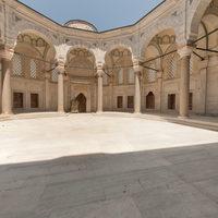 Nuruosmaniye Camii - Interior: Northwest Courtyard