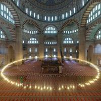 Selimiye Camii - Interior: Central Prayer Hall, Northwest Gallery Level