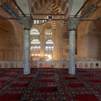 Selimiye Camii - Interior: Central Prayer Hall, Northeast Gallery Level