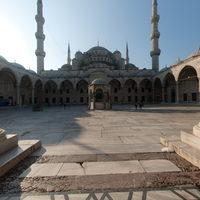 Sultan Ahmed Camii - Exterior: Northwest Courtyard 
