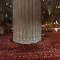 Sultan Ahmed Camii - Interior: Central Prayer Hall, Southeast Wall, South Corner