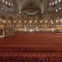 Sultan Ahmed Camii - Interior: Central Prayer Hall, Southeast Wall
