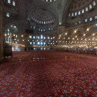 Sultan Ahmed Camii - Interior: Central Prayer Hall, Northeast Wall