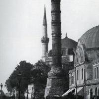 Column of Constantine - Column view from east by Wolfang Müller-Wiener (1880/90)