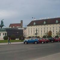 Presidential Chancellery - Equestrian Statue in front of the Presidential Chancellery