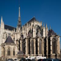  Cathedrale Notre-Dame - Exterior: south tranept and chevet