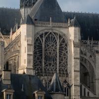  Cathedrale Notre-Dame - Exterior: north transept elevation