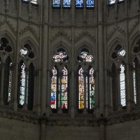 Cathedrale Notre-Dame - Interior: choir triforium, hemicycle