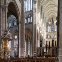  Cathedrale Notre-Dame - Interior: nave looking northeast