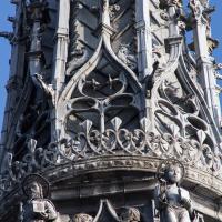 Cathedrale Notre-Dame - Exterior: Spire Detail