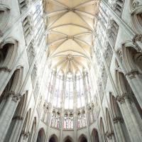 Cathédrale Saint-Pierre de Beauvais - Interior, chevet, upper parts