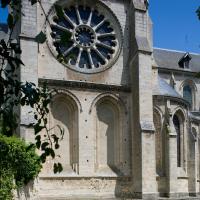 Église Saint-Yved de Braine - Exterior, south transept and chevet