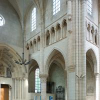 Église Saint-Yved de Braine - Interior, north nave elevation